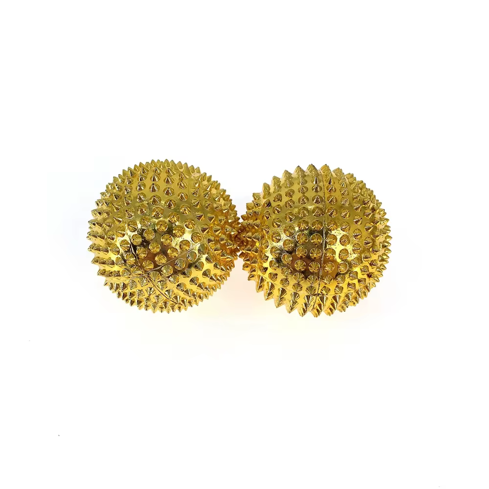 2 pièces – Balle de massage magnétique pour points d'acupuncture, améliore la circulation sanguine,