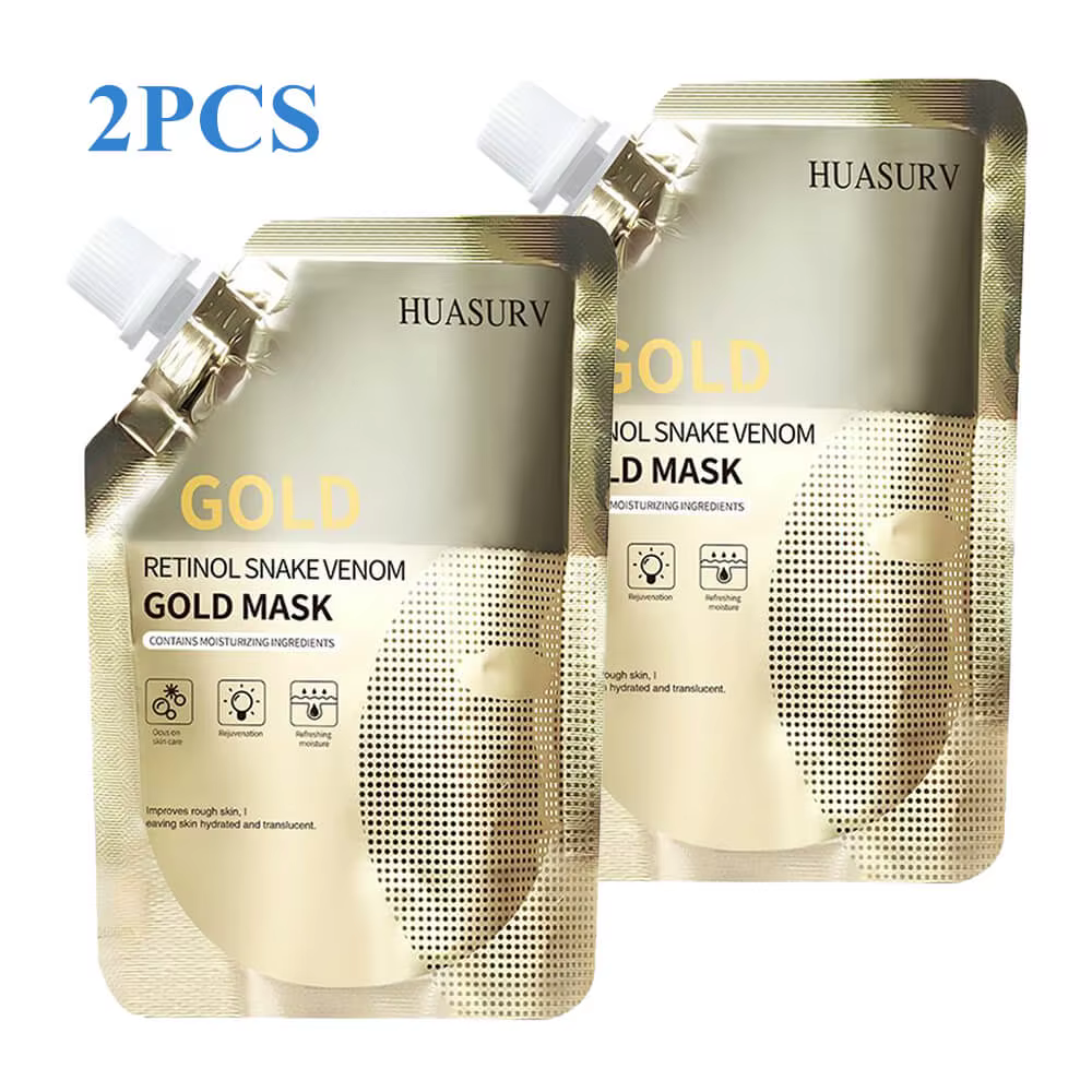 Masque hydratant au rétinol, 2 pièces, 100g, pour le visage, contrôle du sébum, soin de la peau