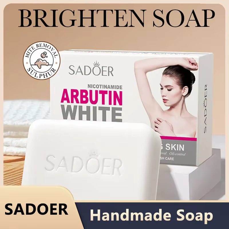 Savon à la niacinamide et à l'arbutine, hydratant et éclaircissant, nettoyant corporel en profondeur