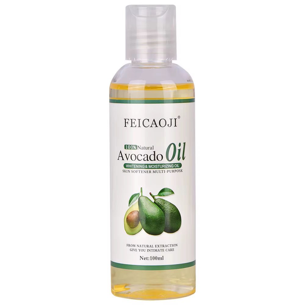 Huile d'avocat biologique naturelle, soin pour la peau, huile de Massage relaxante, hydratante, apai