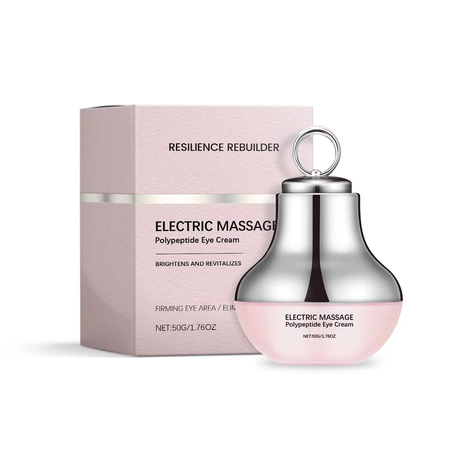 Crème raffermissante pour les yeux électrique 2-en-1, massage raffermissant pour la peau des yeux, a