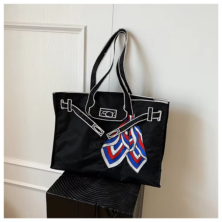 Sac à bandoulière brodé créatif 2026 pour femme, sac à main de haute qualité grande capacité, sac à