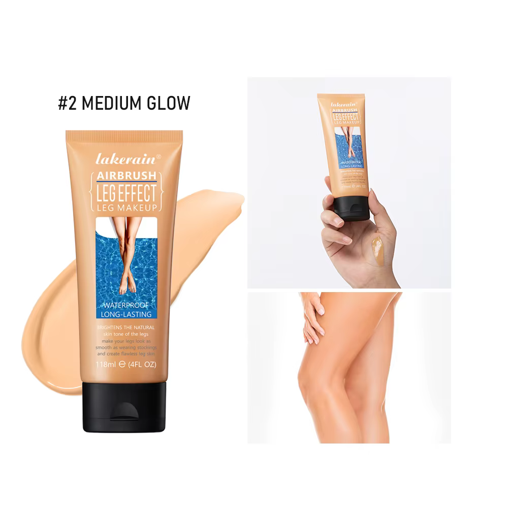 Lotion de Maquillage pour les Jambes 100ml – Waterproof & Anti-Transfert, Longue Tenue, Unifie le Te