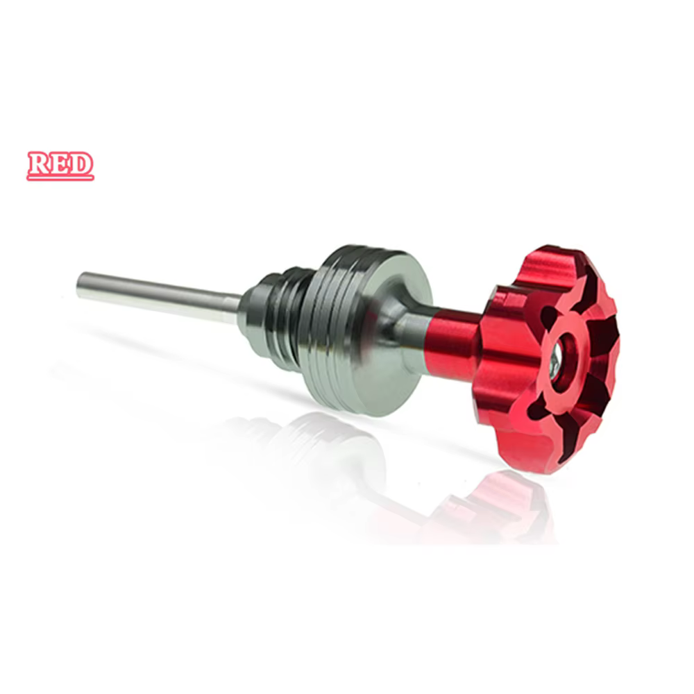 Jauge de niveau d'huile moteur et bouchon de réservoir de carburant pour moto, ATV, Go Kart, Dirt Bi