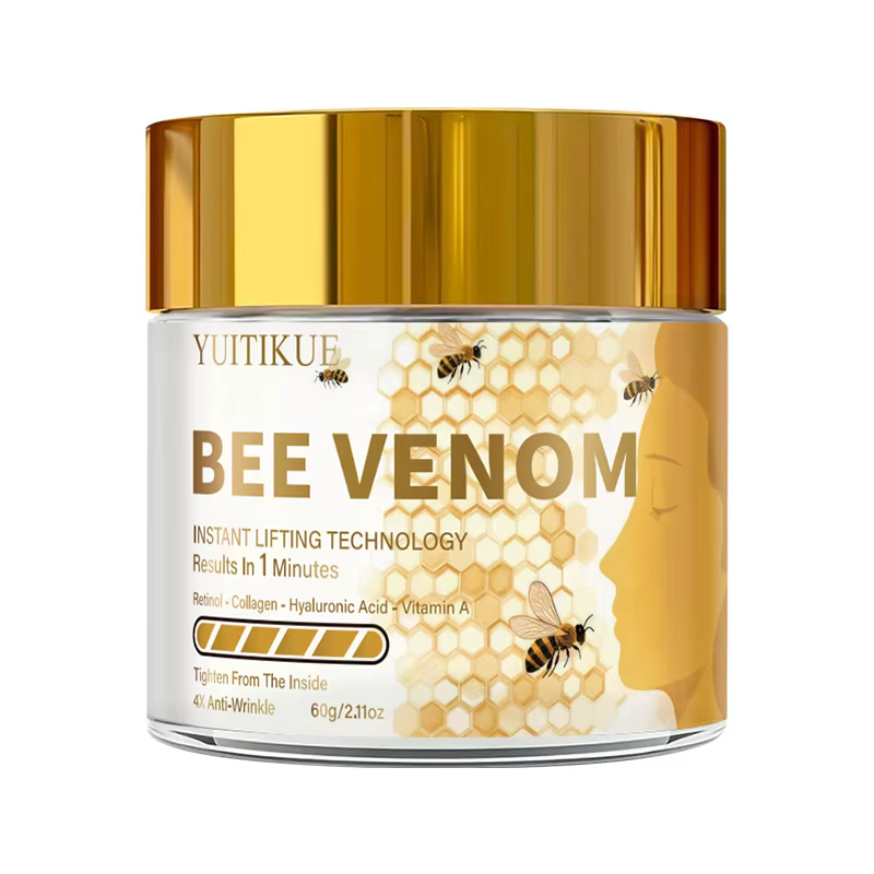Crème au venin d'abeille, rétinol, collagène et acide hyaluronique pour resserrer la peau des insidé