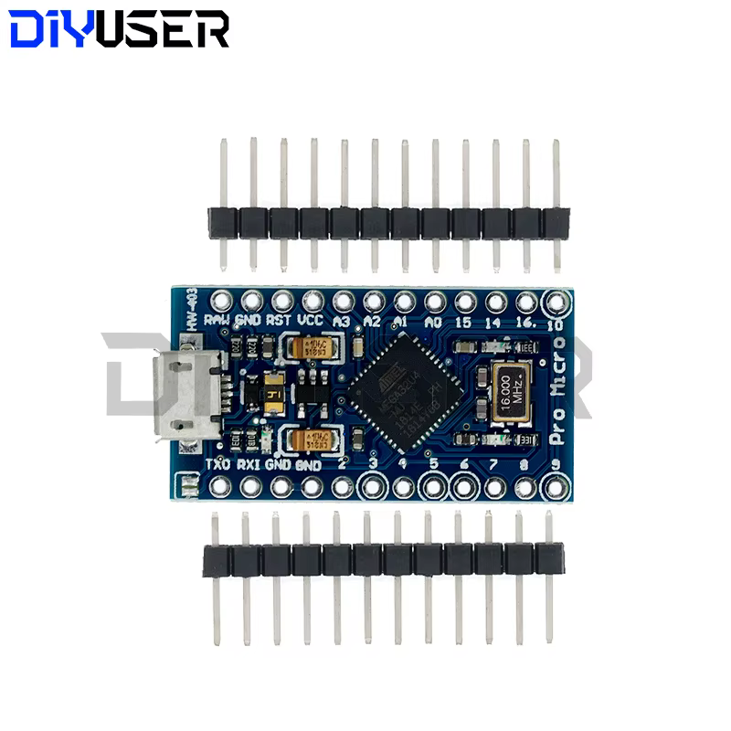 Module USB MICRO/MINI/TYPE-C ATMEGA32U4 5V 16MHz, carte contrôleur ATMEGA32U4-AU/MU Pro-Micro, rempl