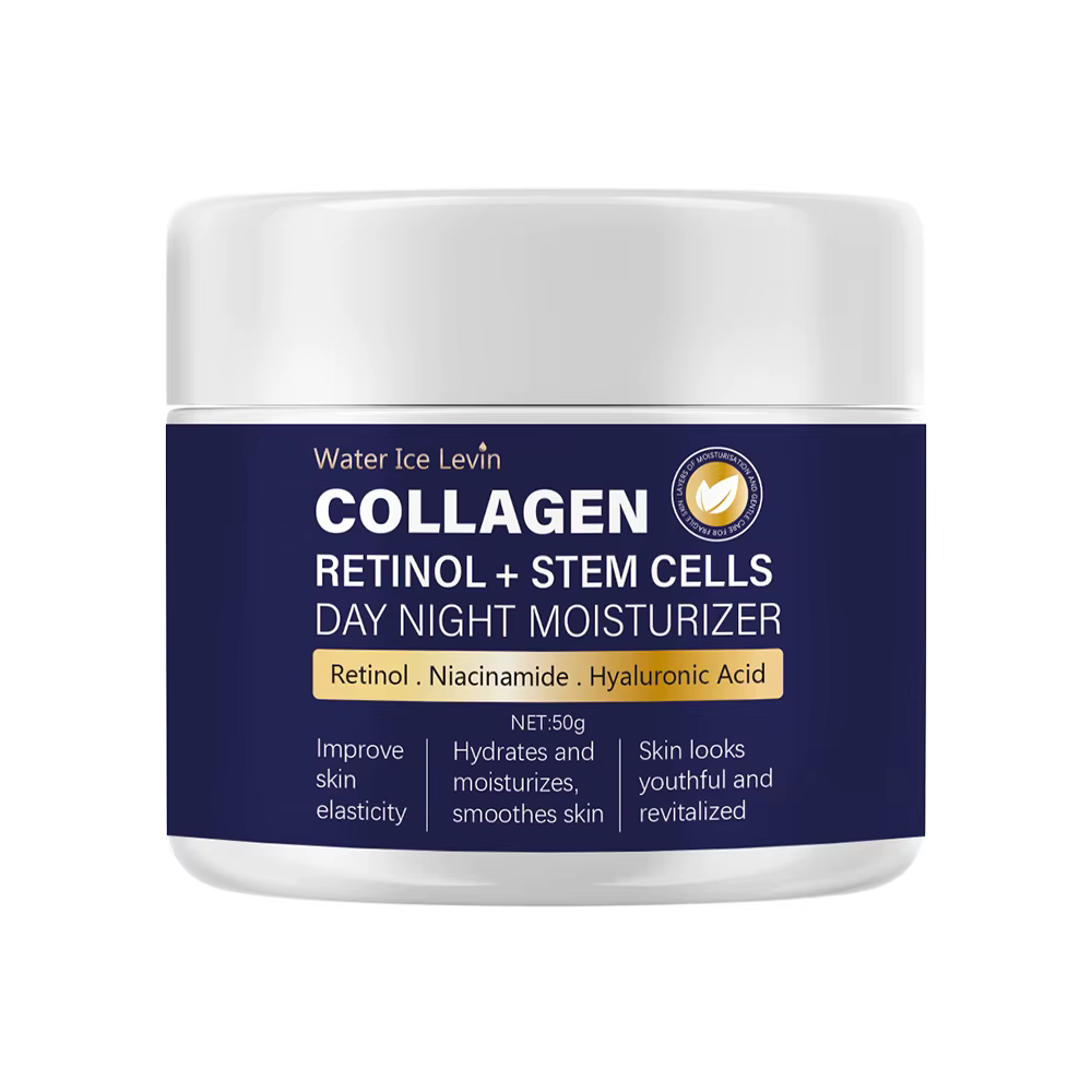Crème au collagène pour le visage, 50g, au rétinol et à l'acide hyaluronique, soin de la peau Anti-v