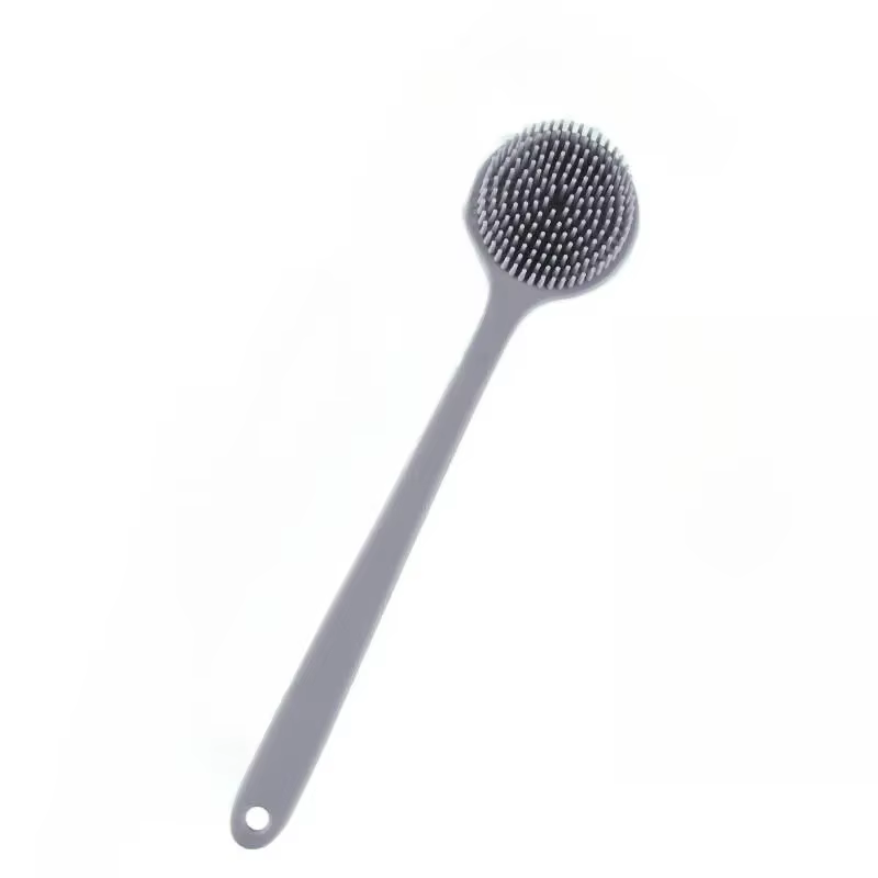 Brosse exfoliante douce pour le dos en silicone, masseur de peau, brosse de lavage pour le bain et l