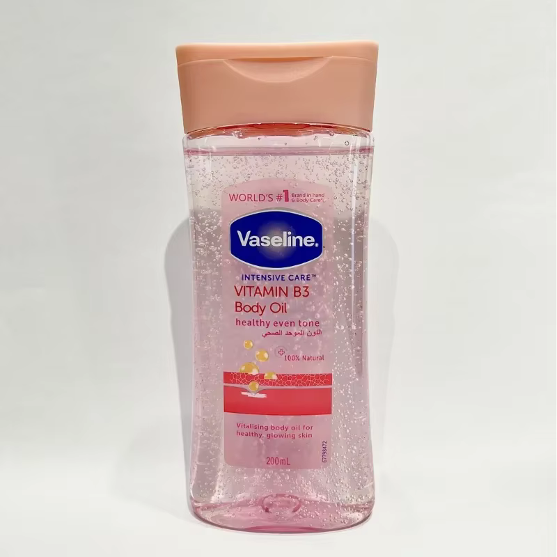 Huile corporelle à vaseline, éclaircit le teint, améliore la peau sèche et éclatée, nourrit et hydra