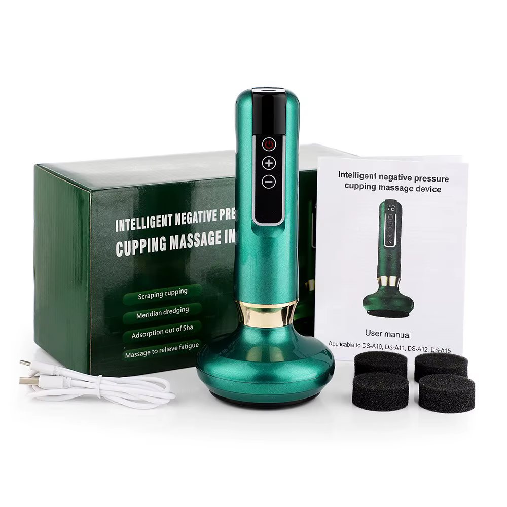 Masseur de Cellulite portatif intelligent de Massage sous vide de 12 niveaux dispositif de ventouses