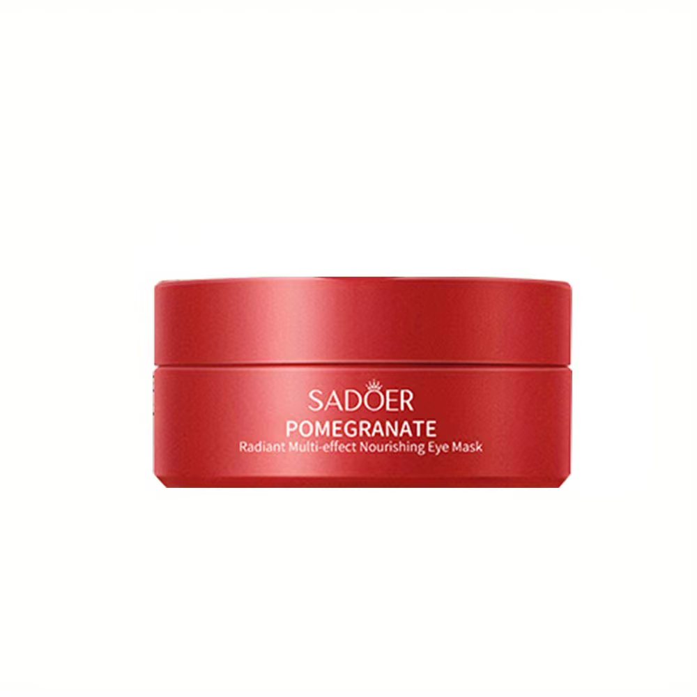 Masque pour les yeux à la grenade, Patch pour les yeux nourrissant et hydratant multi-effet pour hyd