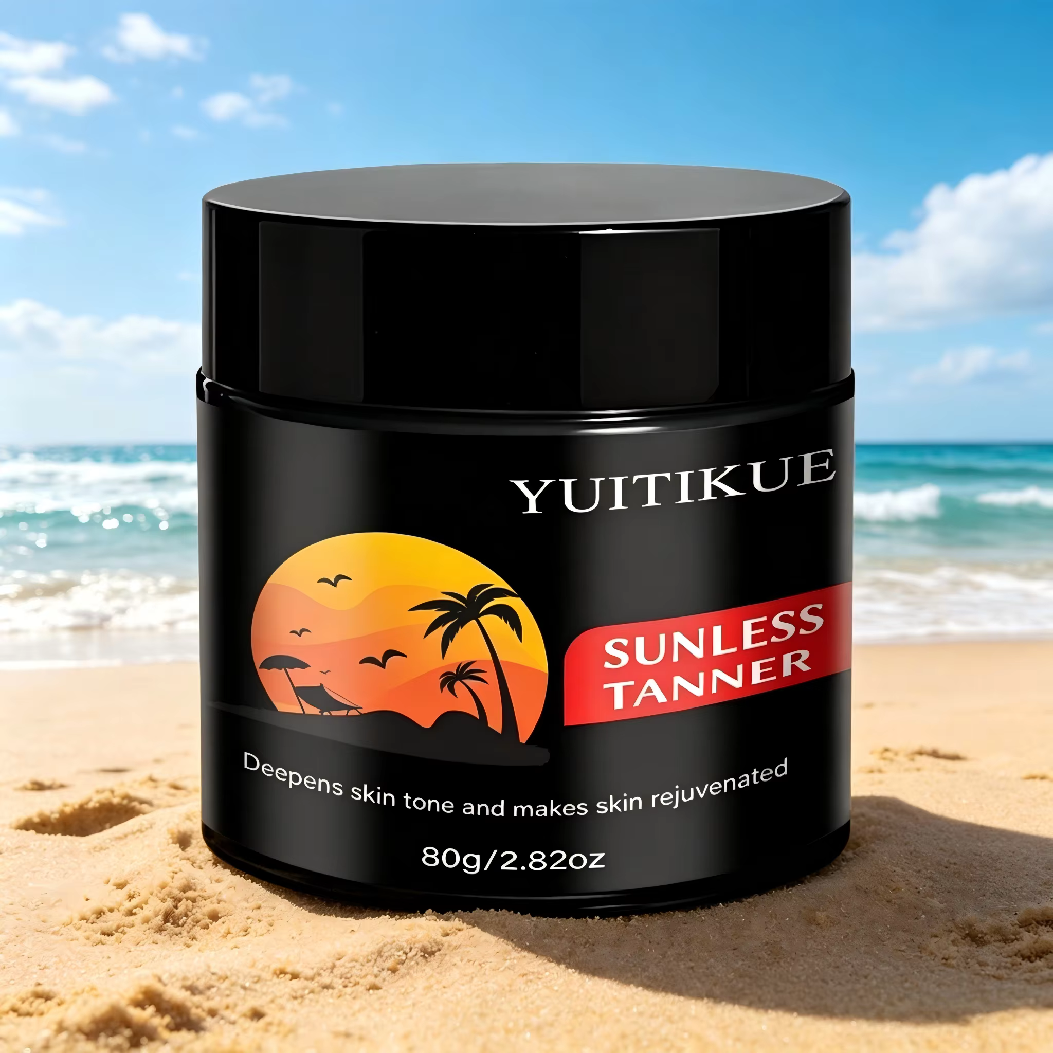 YUITIKUE Autobronzant Naturel Sans Soleil, Crème Bronzante Sans Soleil pour Intensifier le Teint et