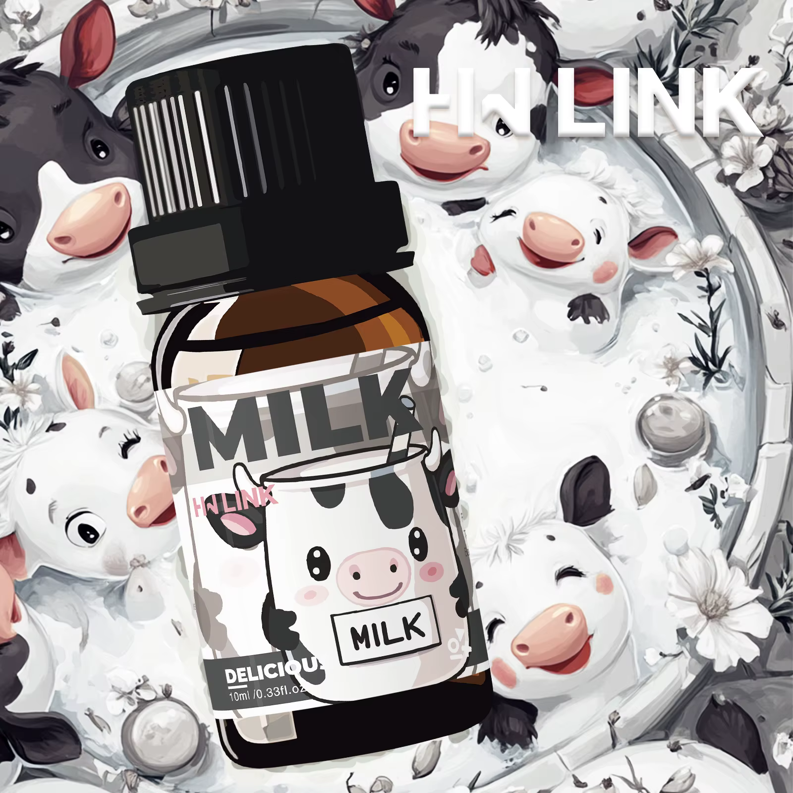 Huiles essentielles au lait 10 ml, huile parfumée au lait pour la fabrication de bougies et les déso