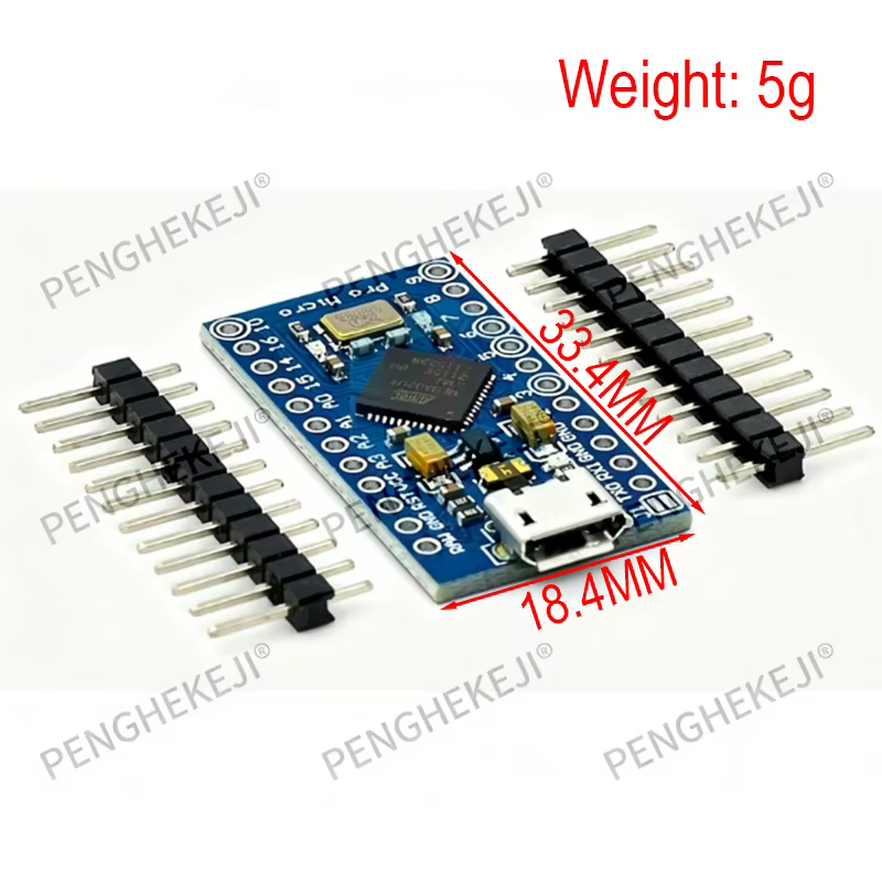 Pro Micro utilise le programme de mise à jour USB Atmega32U4 5V/16M pour carte de développement MCU