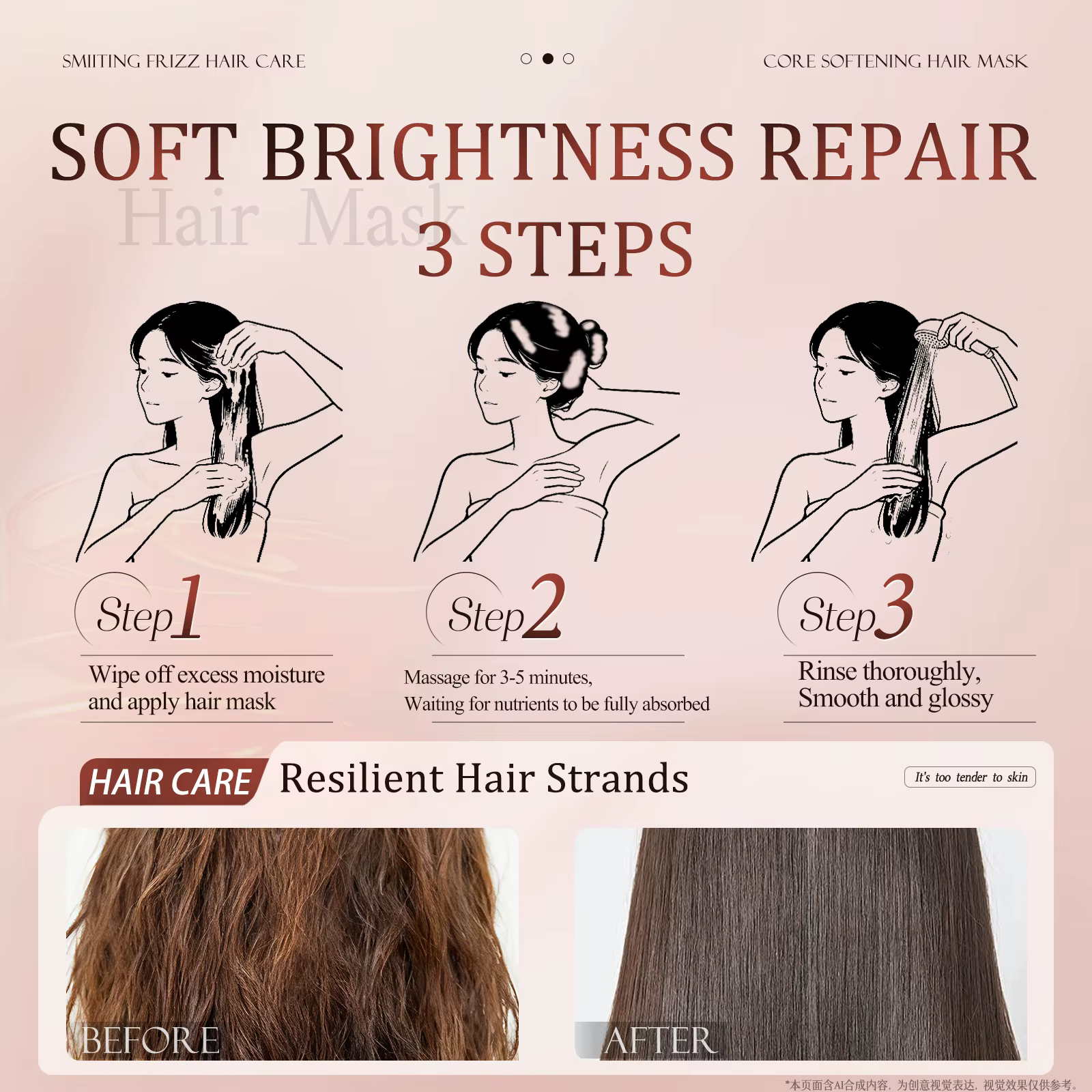 VETES 500g Shampooing Contrôle du Sébum Cheveux Frais et Volumineux Noir Abondant Brillant Soin Nett