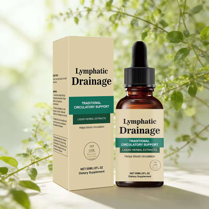 Gouttes de soutien lymphatique les plus vendues, formule purement à base de plantes, absorption faci