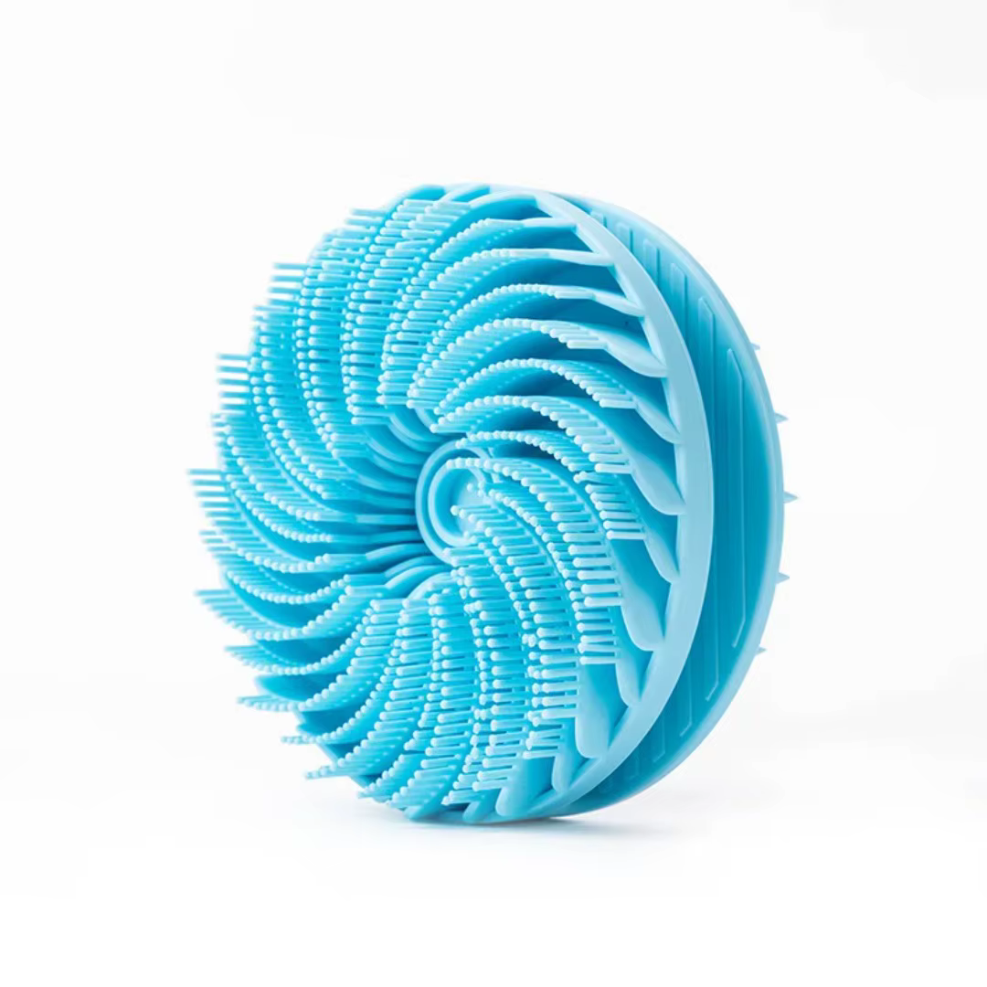 Épurateur de corps en Silicone souple, exfoliant pour le cuir chevelu, Non irritant, masseur de bain