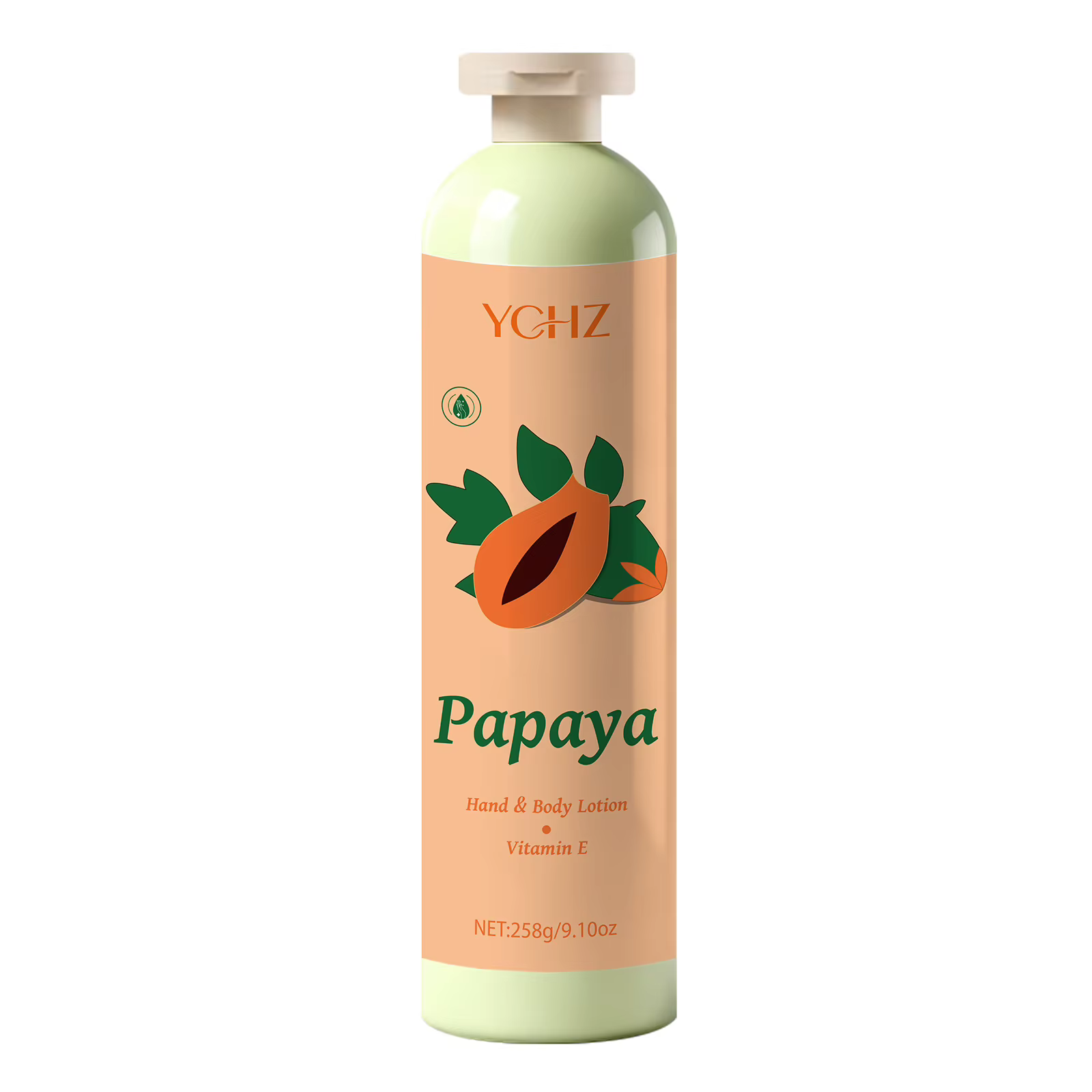 Lotion hydratante pour la peau à l'extrait de papaye et à la vitamine E, resserre la peau du corps,