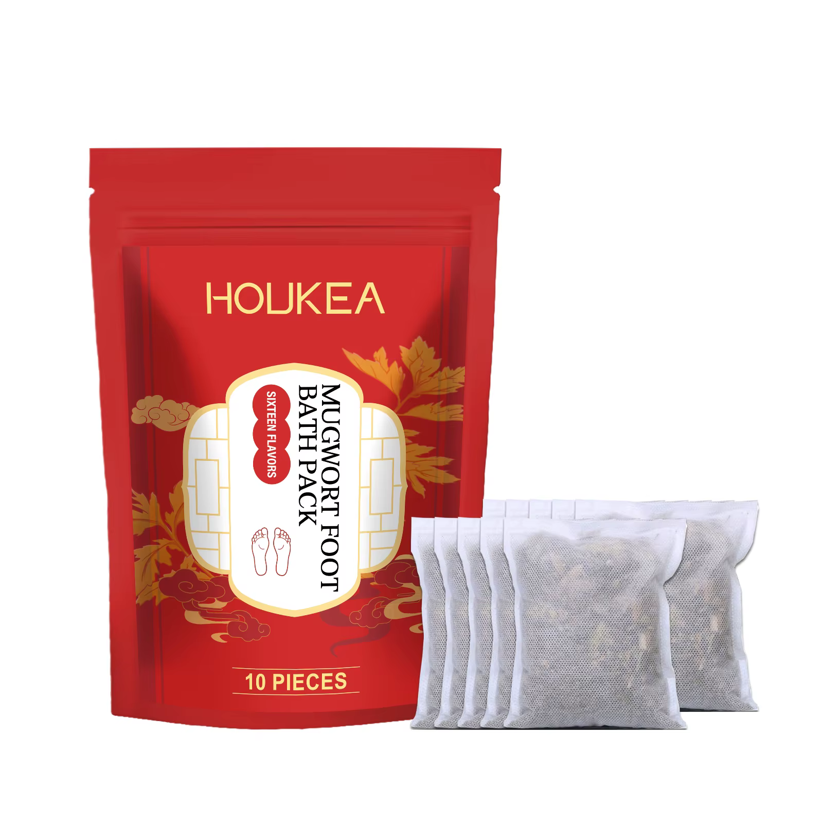 Pack de bain de pieds aux herbes pour le confort des pieds, nettoyage quotidien doux et hydratant, s