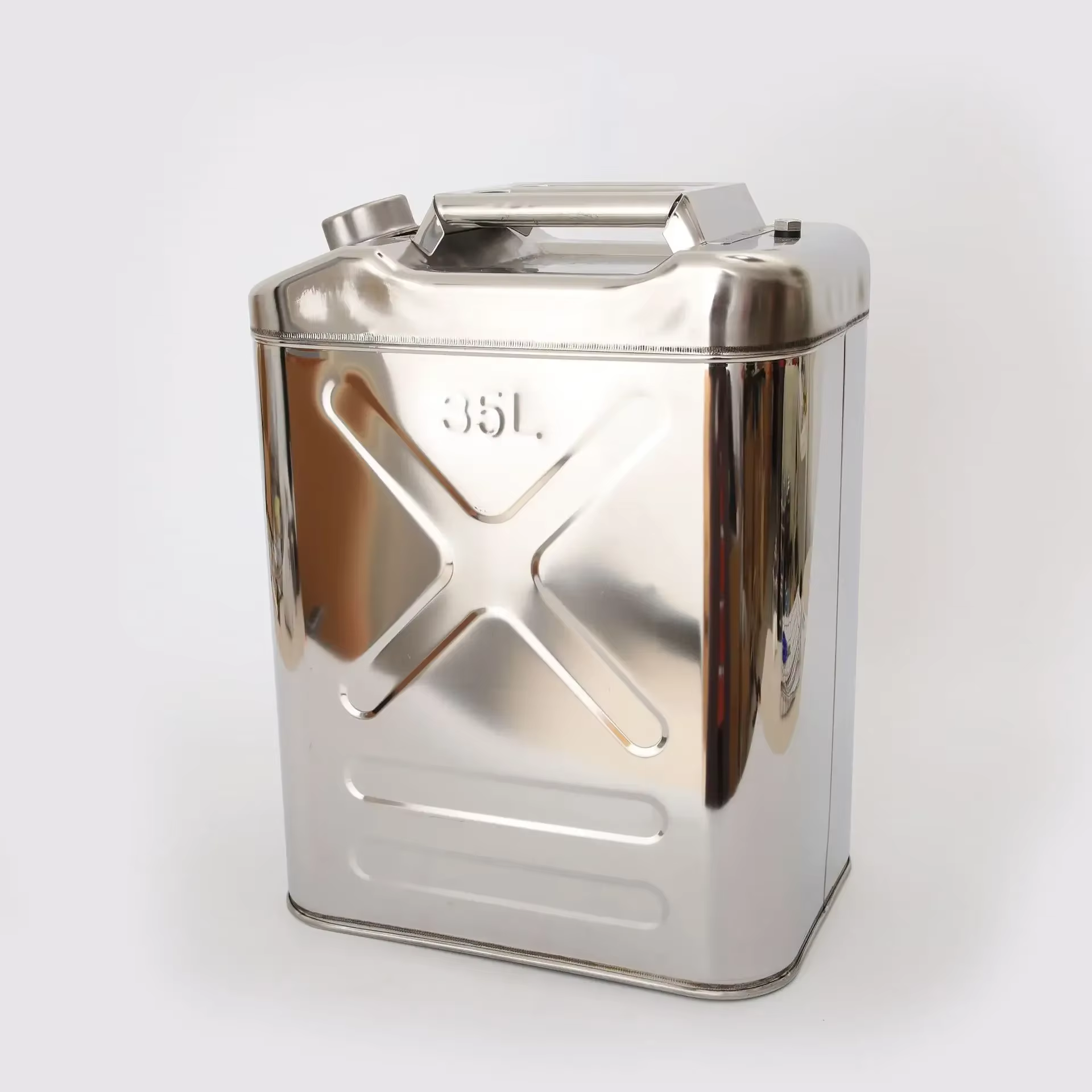 Bidon d'huile en aluminium épaissi BEST STABLE 10L/20L, acier inoxydable 304, épaisseur 0,8 mm