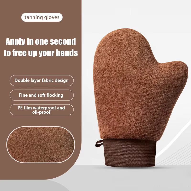 Applicateur de gants auto-bronzants réutilisables pour le corps, gants de bronzage, crème, Lotion, M