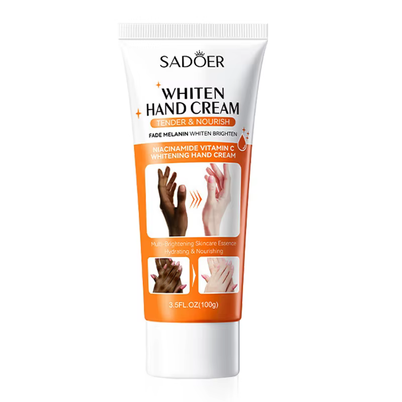 SADOER-Crème hydratante pour les mains, produit de soins de la peau, nourrissant, non végétal, éclai