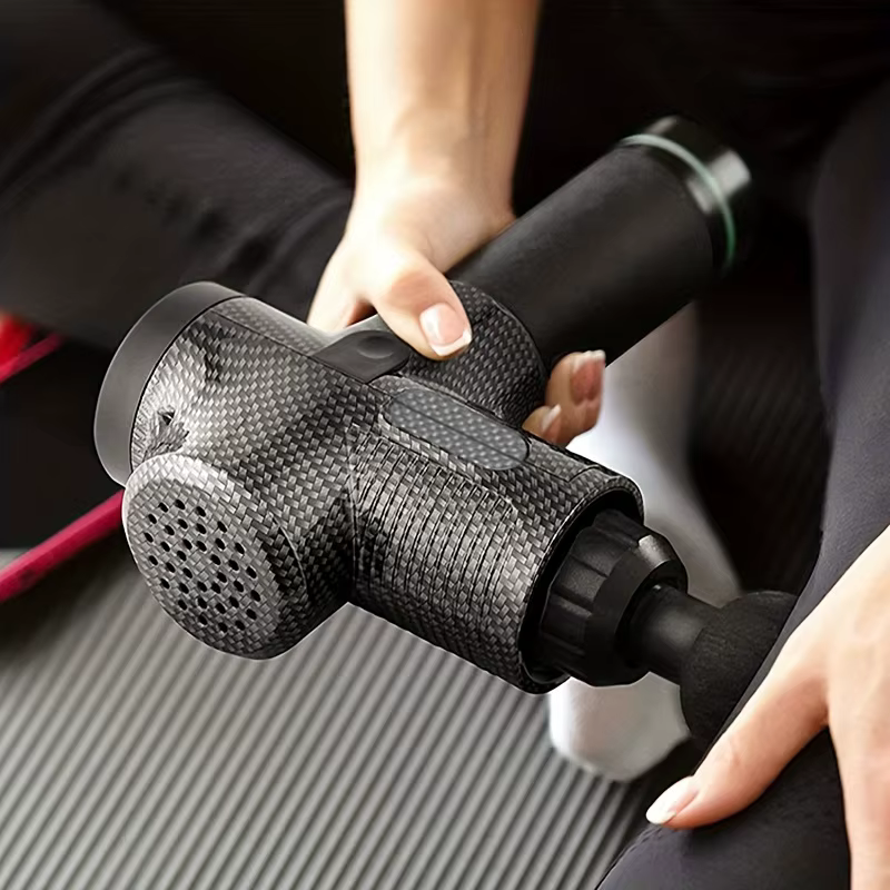 Pistolet de Massage électrique à 30 niveaux, appareil de relaxation musculaire profonde du Fascia, é