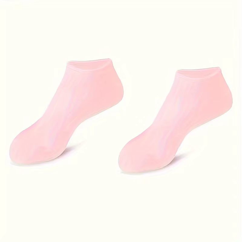 Chaussettes hydratantes en gel de silicone ultra doux pour pieds secs, craquelés et talons – Peaux r