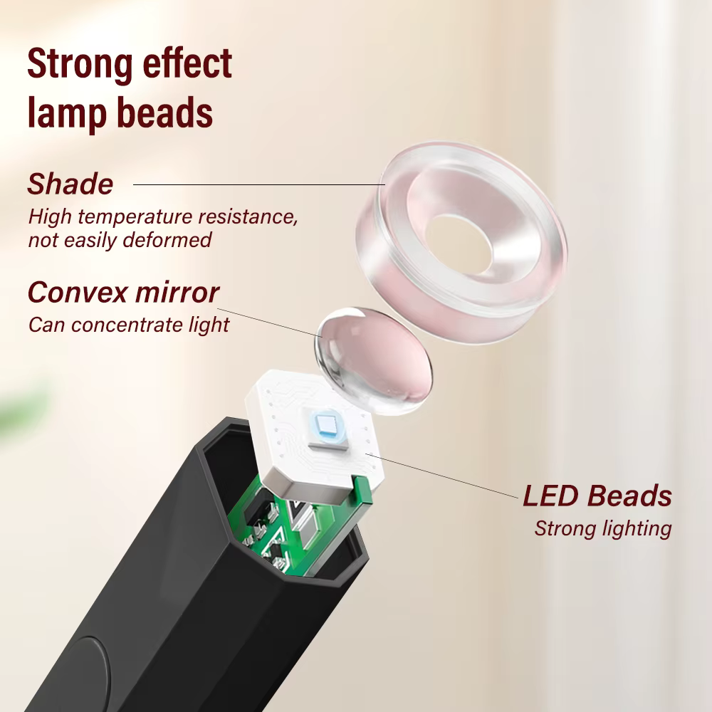 YIKOOLIN Portable sèche-ongles Machine USB Mini sèche-ongles lampe UV LED lumière des ongles pour le