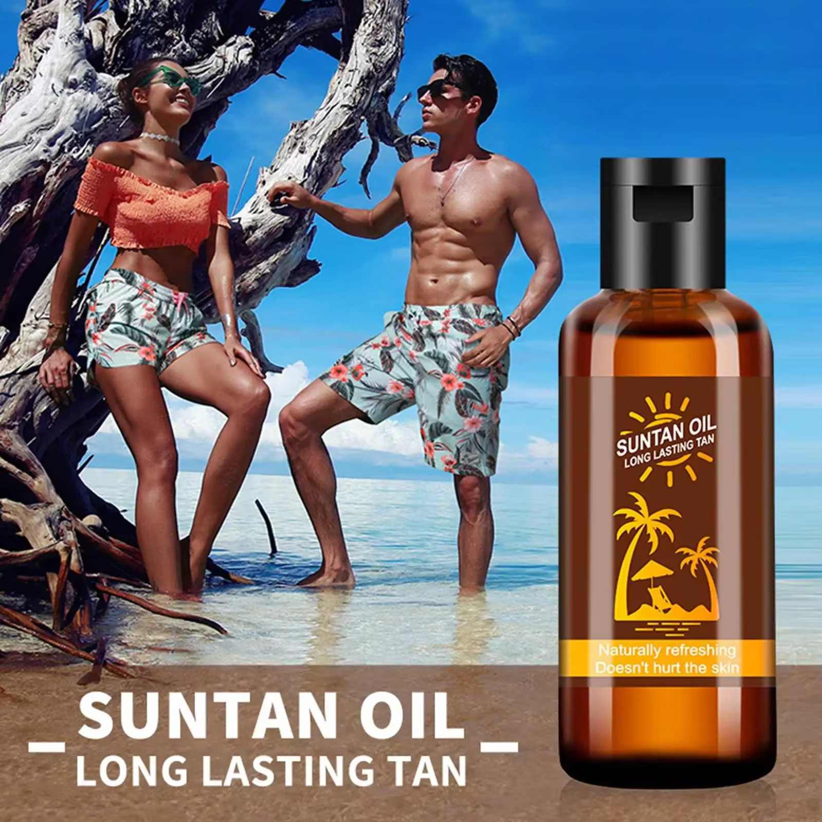 35ml Lotion de bronzage huiles corps bronzant auto-bronzant bronzage Sexy Solarium plage huile Prote