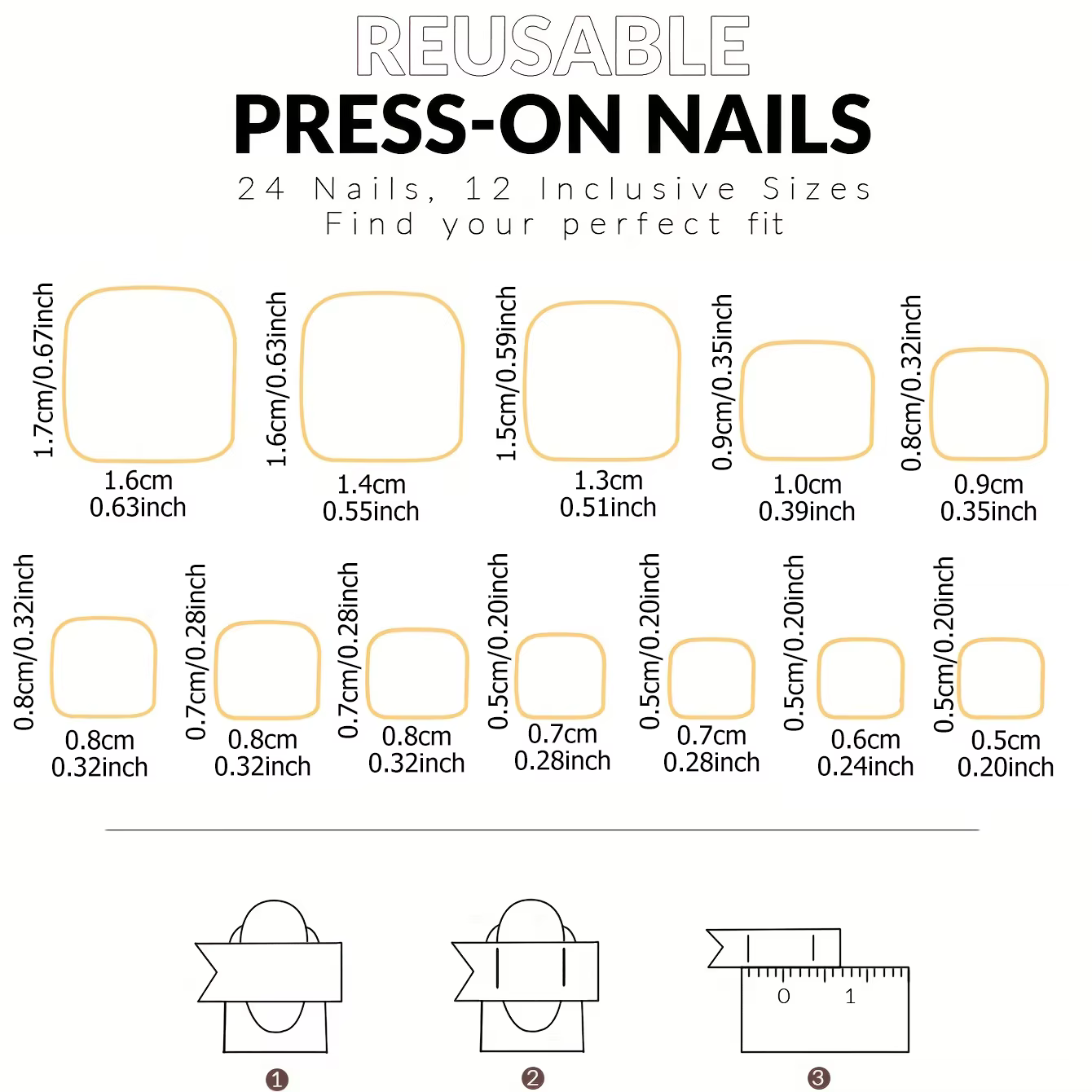 120 pièces court carré faux ongles d'orteil conseils rose français doux Gel presse sur ongles bord b