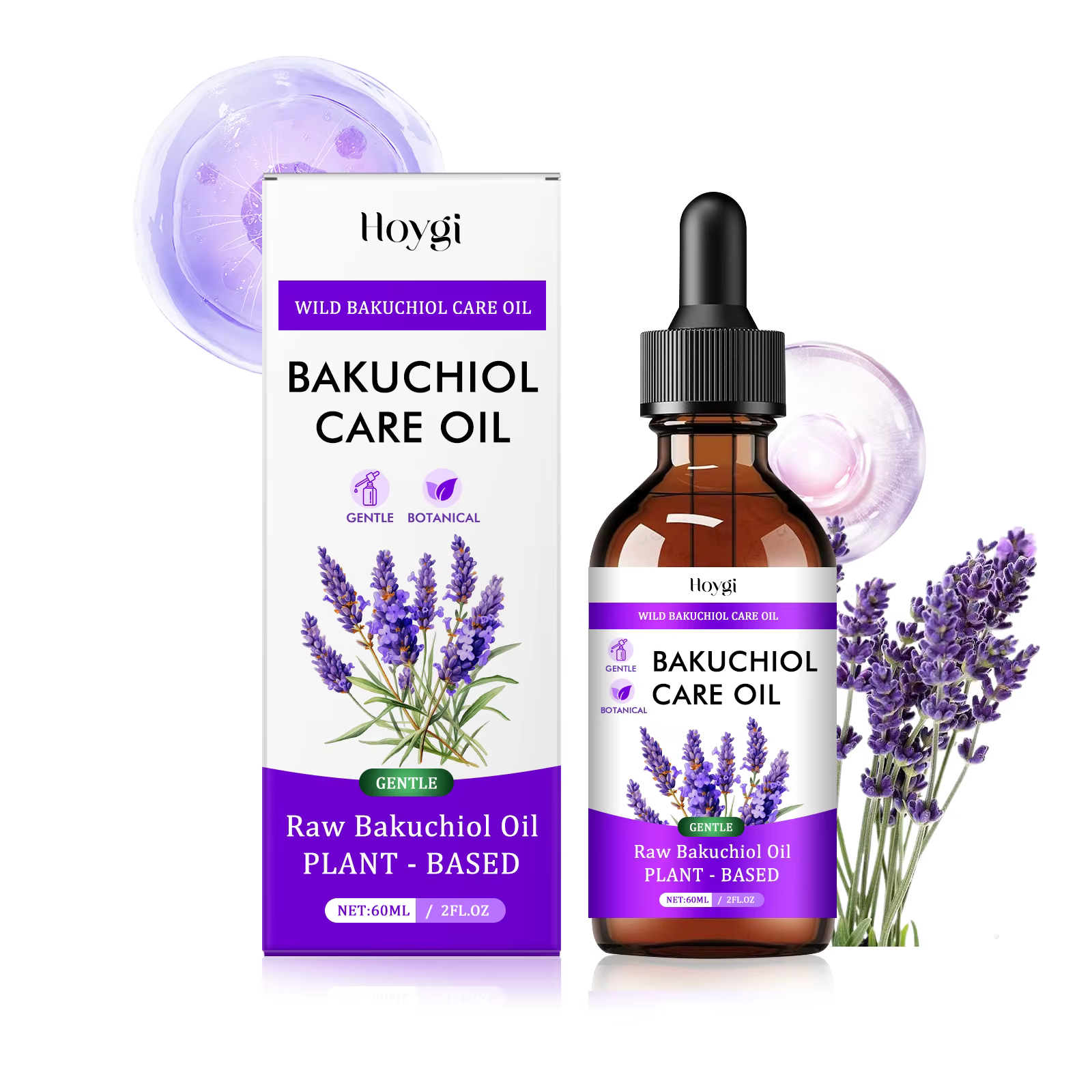 Bakuchiol huile essentielle relaxante réduire les ridules lissage du visage corps soins de la peau n