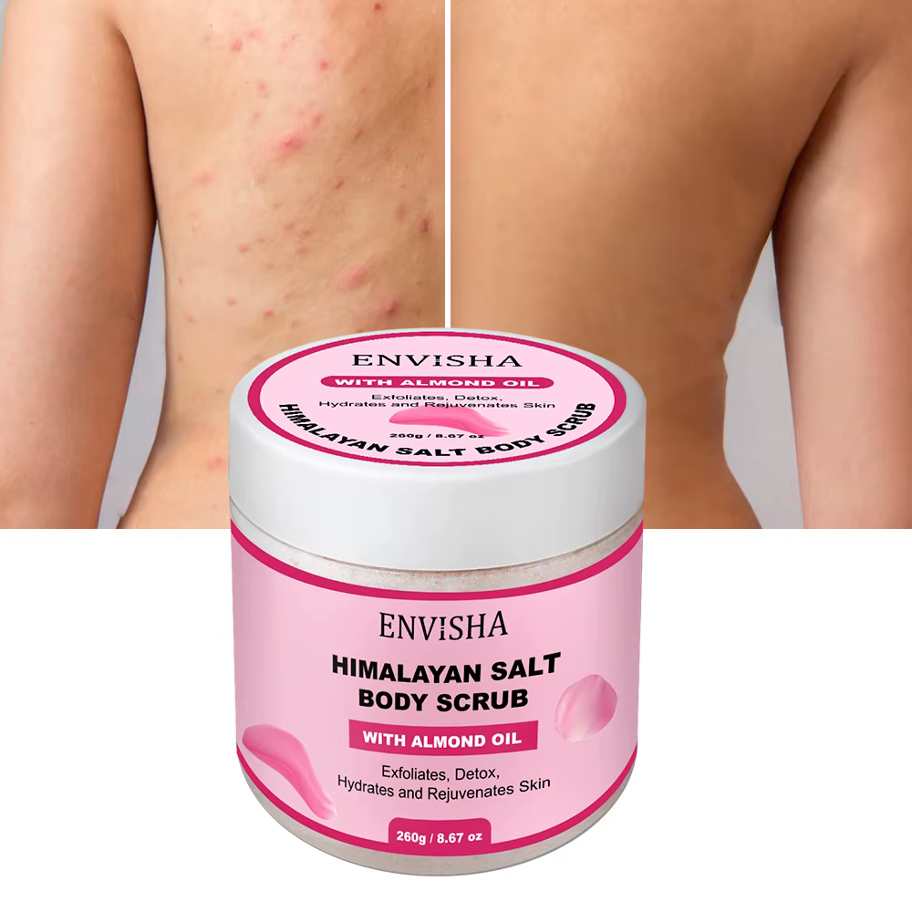 ENVISHA-GIslande au sel de bain à la rose, beauté, santé, corps, massage, exexpansif, hydratant, nou