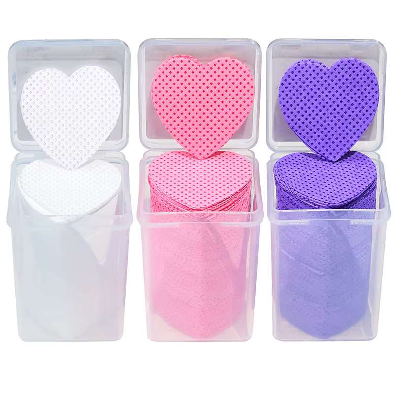 200pc Gel dissolvant de vernis à ongles lingettes nettoyant manucure dissolvant d'ongles non peluche
