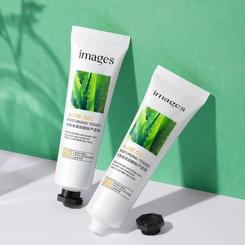 Crème à la main en gel d'e Vera, hydratant et à rentabilité tendre, amélioration de la sécheresse, s