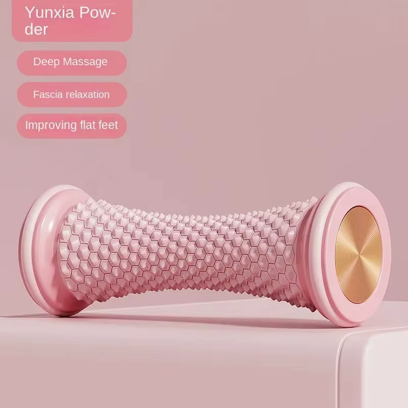 Mini masseur de pieds, rouleau de Massage, boule de Massage de Yoga, rouleau de Fascia plantaire, so