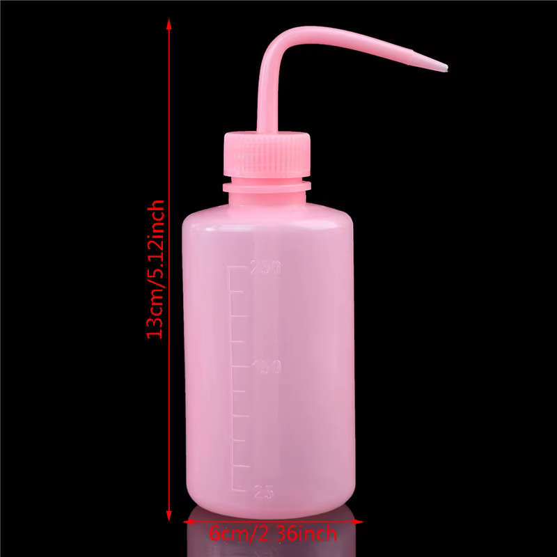Bouteille de lavage de nettoyage de cils de 250 ML, dissolvant de sourcils, soins de la peau, greffe