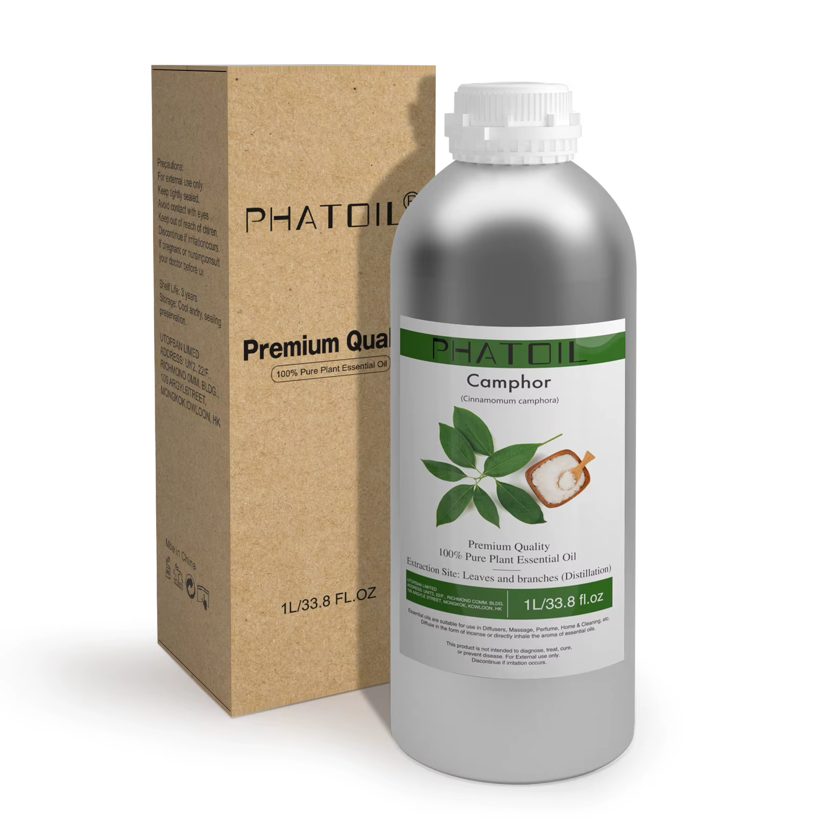 PHATOIL 1000ML huiles essentielles végétales naturelles pour humidificateur diffuseur menthe poivrée