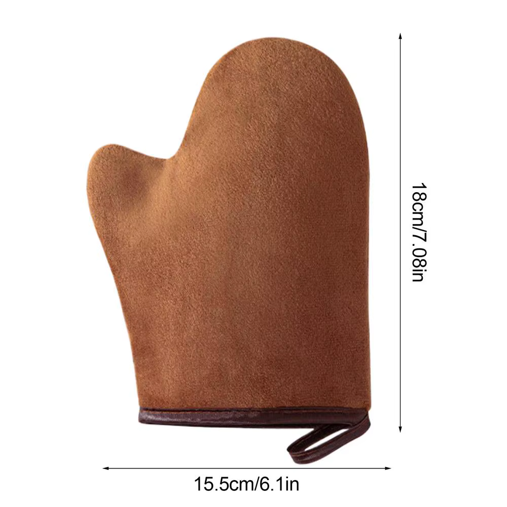 Gant autobronzant, Lotion pour le corps, applicateur réutilisable lavable en Machine avec outil doux