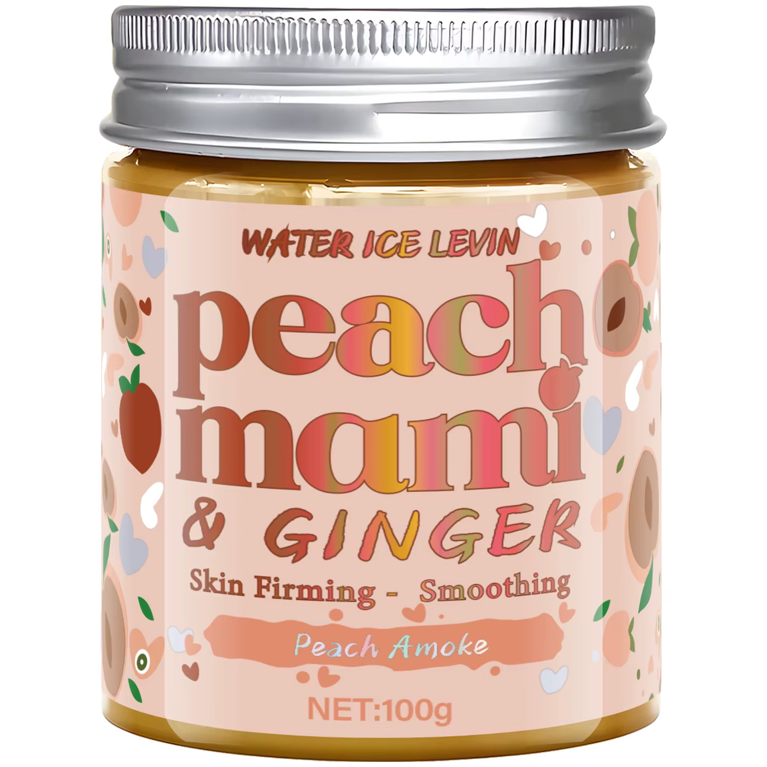 Crème visage et corps pêche Mami & gingembre : texture légère, raffermit/lisse pour la peau, usage q