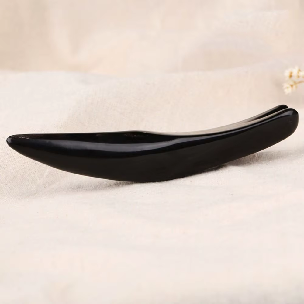 Grande barre de grattage de massage, manche naturel, stylo d'acupression méridienne, outil de santé,