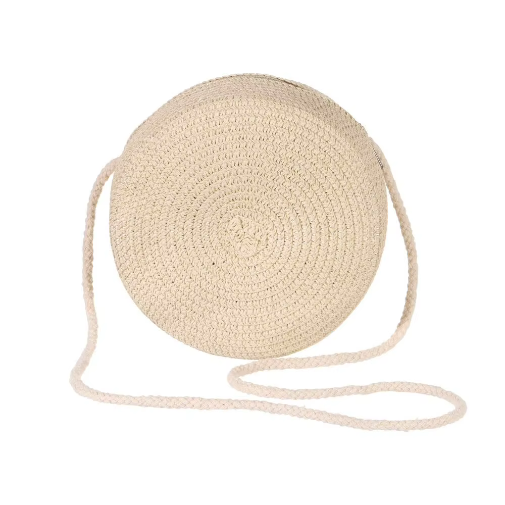 Sacs à bandoulière pour femmes et filles, sac à main en rotin tressé, sac de plage d'été, sac en pai