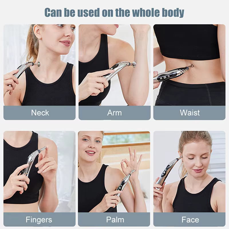 Stylo d'acupuncture énergétique méridien, thérapie par impulsions électriques, guérison des tissus p