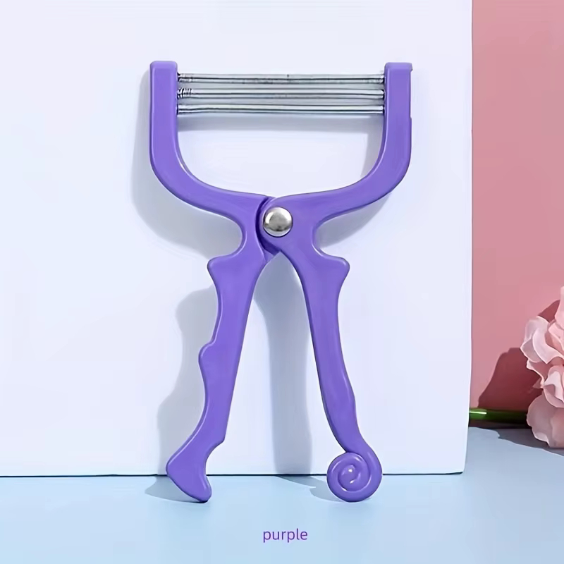 Épilateur facial pour peau lisse-épilateur élastique pour lèvres et sourcils, épilation faciale port