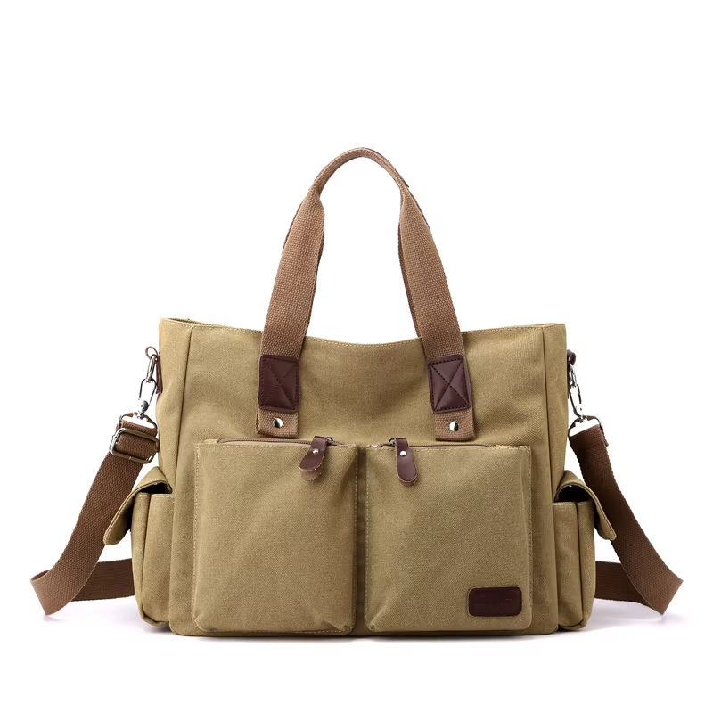 Sac bandoulière rétro en toile, sac à main pour les trajets quotidiens, sac à bandoulière, sac de tr