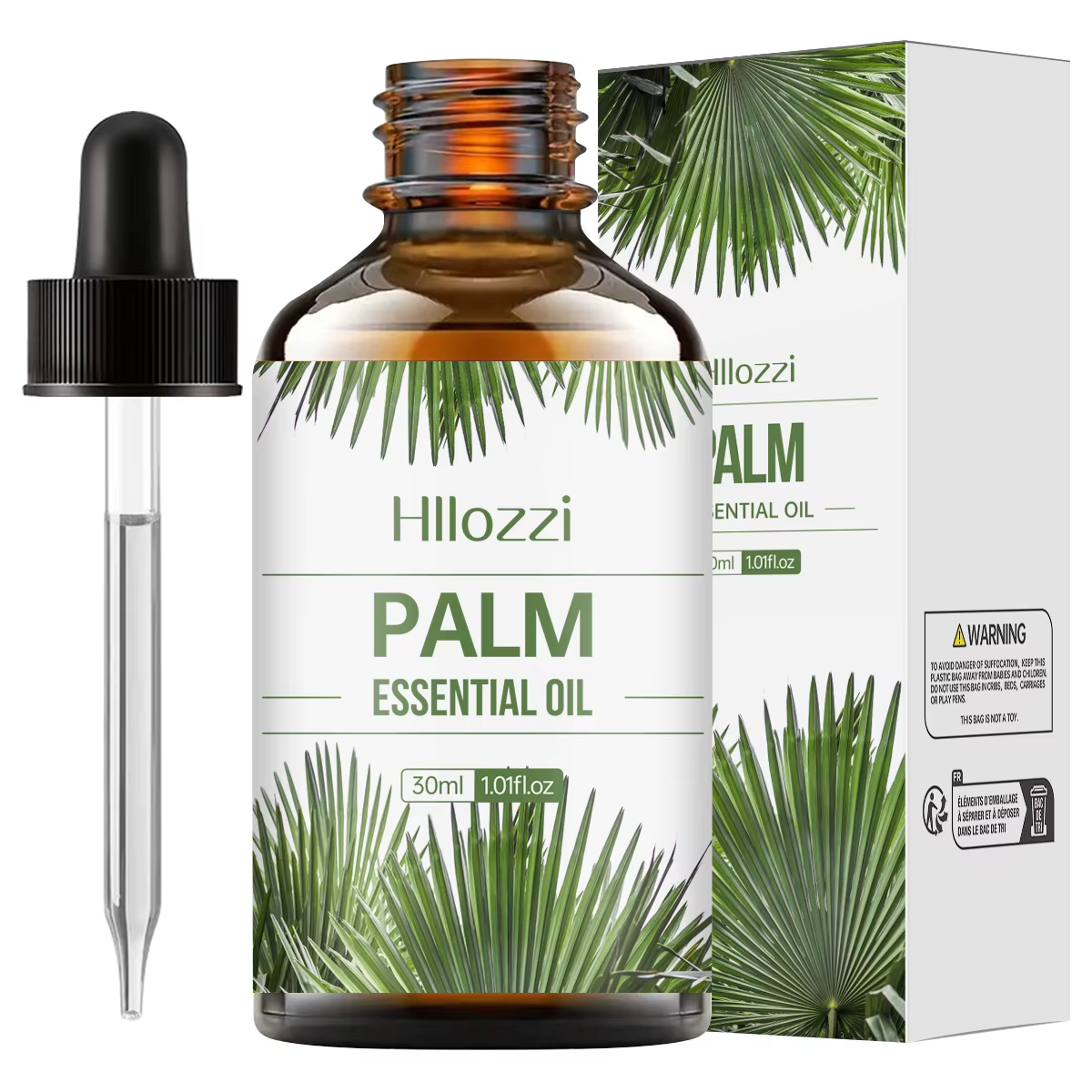 Huile essentielle de palmier 30ml, soins de la peau et des cheveux, huile de Base multifonctionnelle