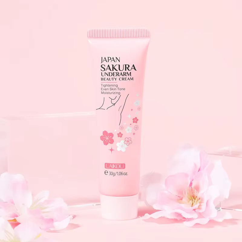 Laikou Sakura crème aisselles genou fesses peau foncée améliorer la Pigmentation de la mélanine prod