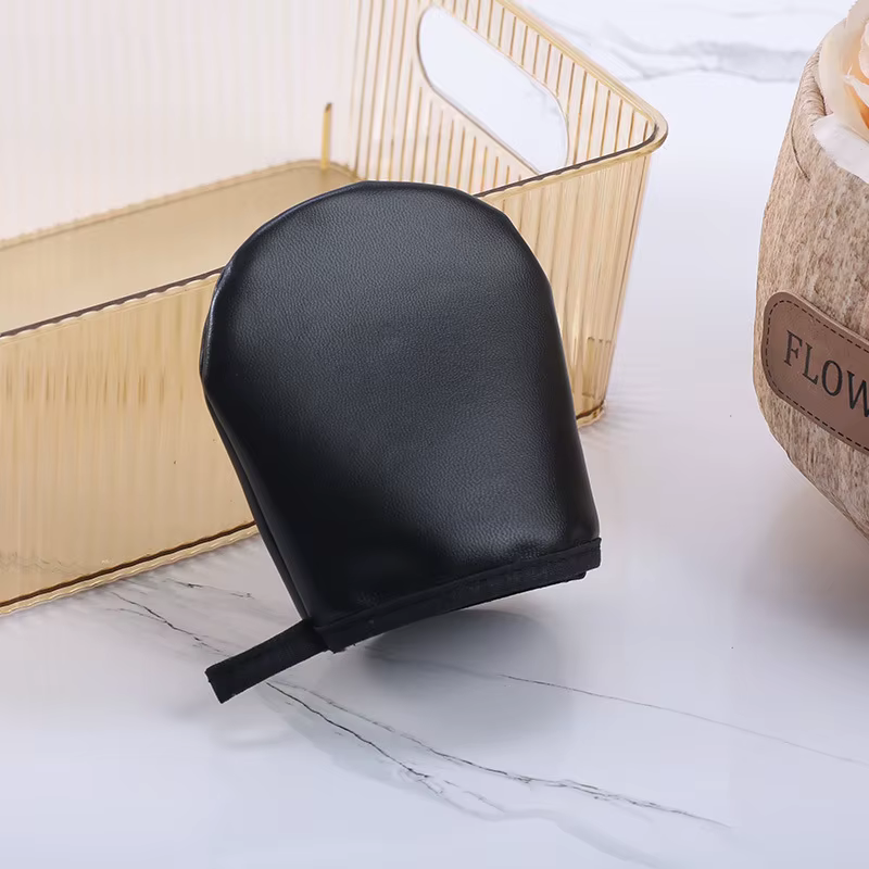 Gant d'application autobronzant - Outil en microfibre imperméable pour une application sans traces d