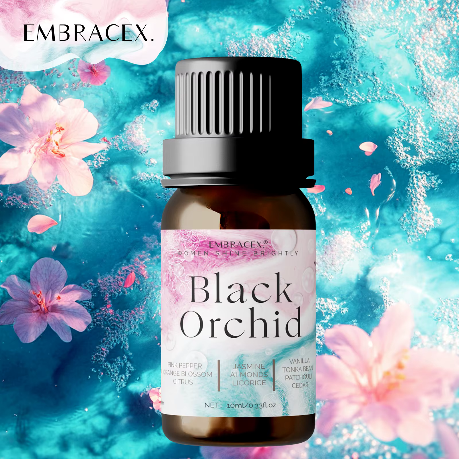 Huile essentielle d'orchidée noire 10 ml, huiles essentielles pour femmes, bougies DIY, cadeaux de f