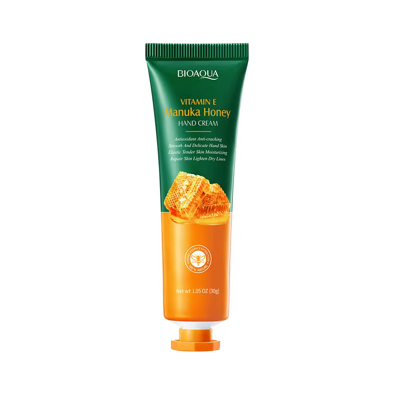 Lotion hydratante pour les mains au miel et à la vitamine E, enrichie en glycérine, hydrate en profo